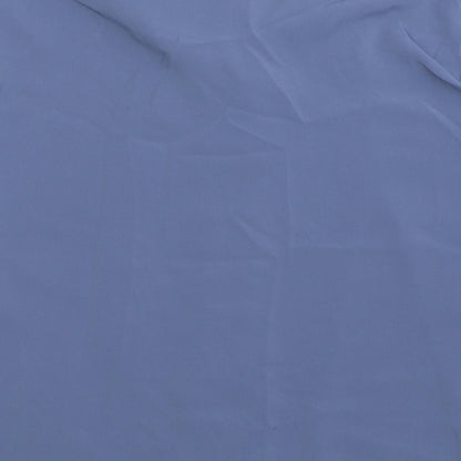 Galuelle Womens Blue Polyester Basic Button-Up Size 18 Collared