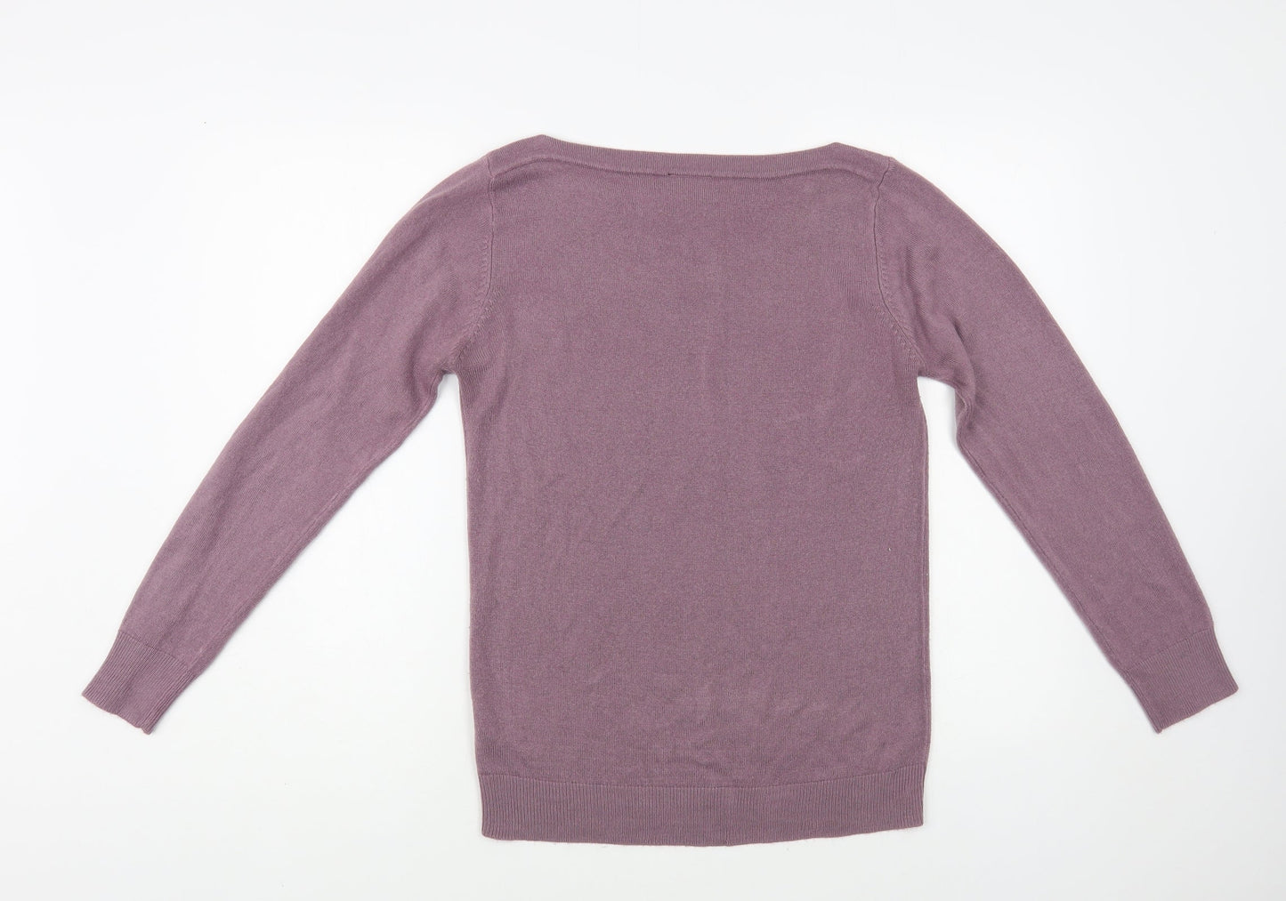 Womens UK Size M Beloved Purple Pullover Jumper