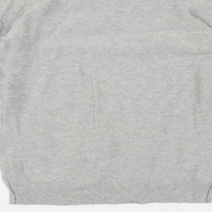Womens UK Size 8 Marks and Spencer Grey Pullover Jumper