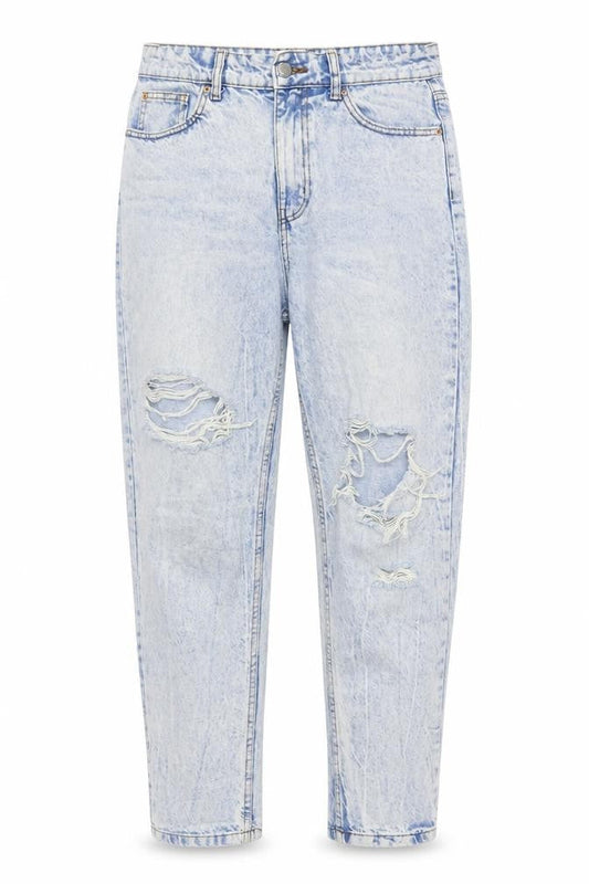 Womens UK Size 10 Denim Co. Regular Fit Tapered Blue Jeans