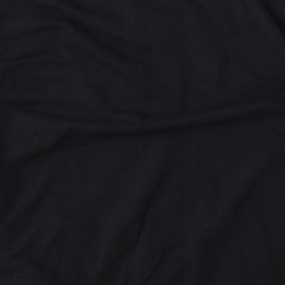 Mens UK Size L Divided Black Pullover Sweatshirt