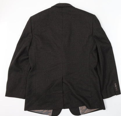 Mens UK Size 42 Marks and Spencer Regular Brown Suit Jacket
