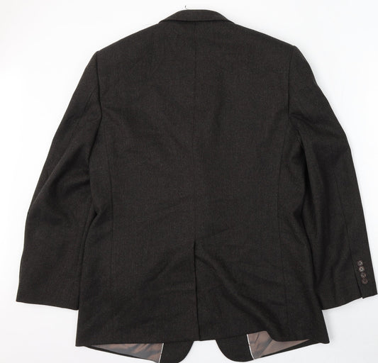 Mens UK Size 42 Marks and Spencer Regular Brown Suit Jacket