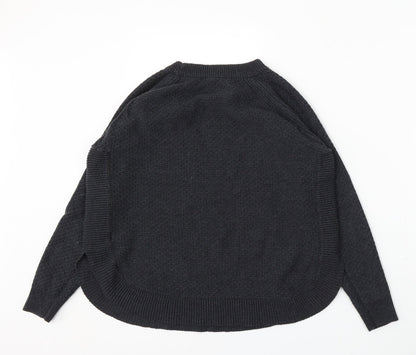 Womens UK Size 8 Warehouse Grey Pullover Jumper