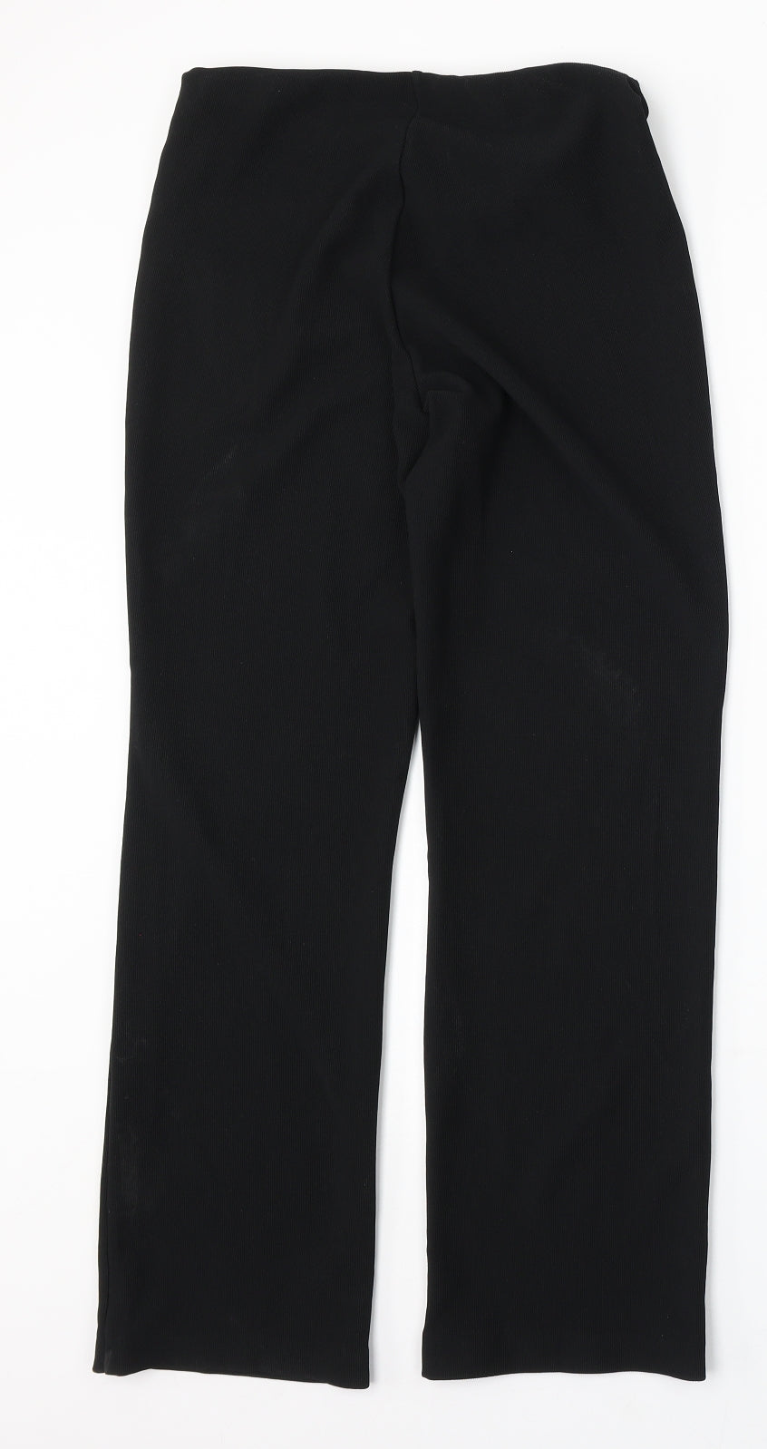 Womens UK Size 10 Mia Moda Regular Fit  Black Trousers