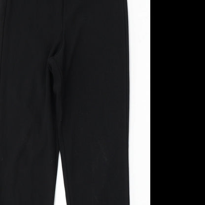 Womens UK Size 10 Mia Moda Regular Fit  Black Trousers
