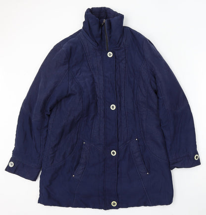 Womens UK Size 14 First Avenue Blue Jacket