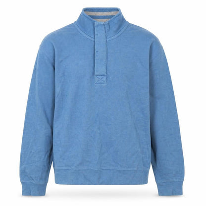 Mens UK Size M Sand Stone Blue Pullover Jumper