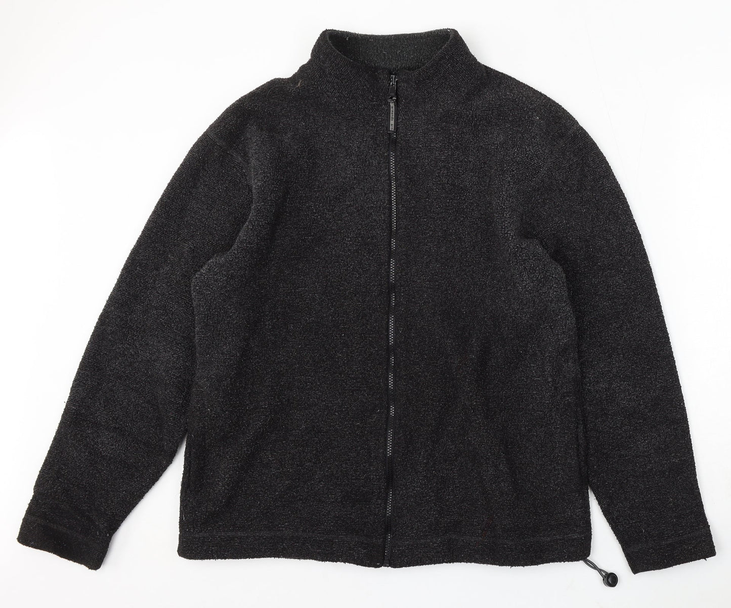 Mens UK Size M Armando Grey Full Zip Sweatshirt