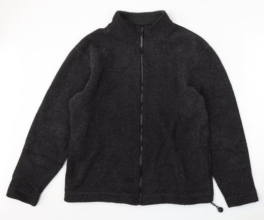 Mens UK Size M Armando Grey Full Zip Sweatshirt