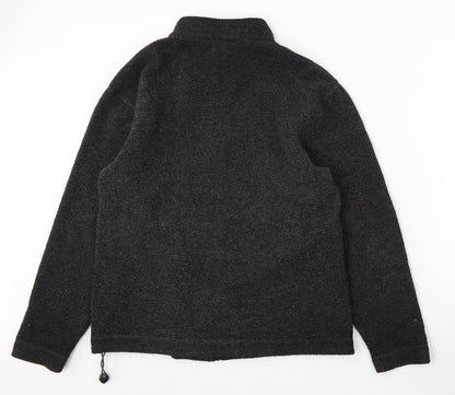 Mens UK Size M Armando Grey Full Zip Sweatshirt