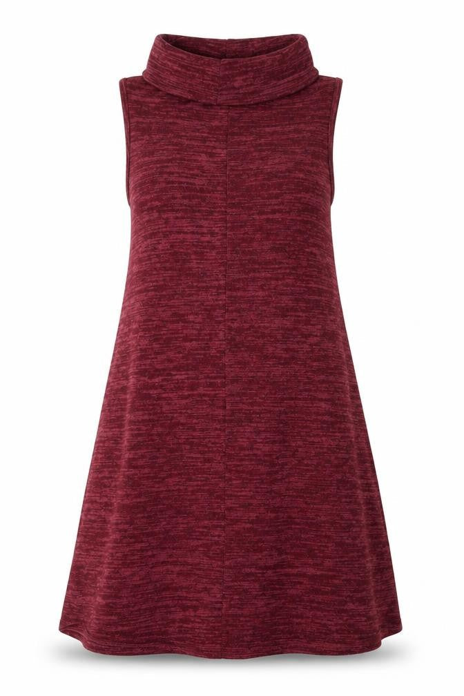 George Womens Red Polyester Trapeze & Swing Size 14 Roll Neck