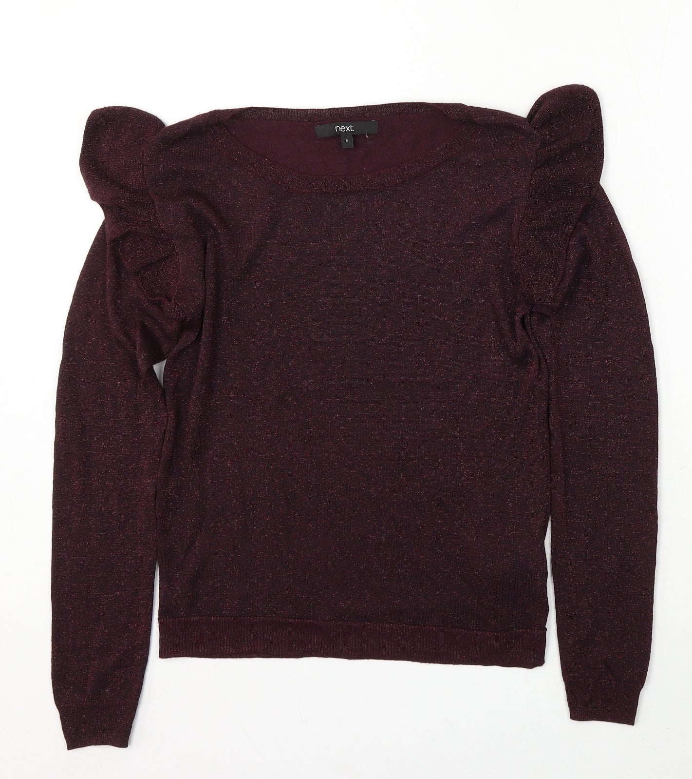 Womens UK Size 6 NEXT Purple Pullover Jumper
