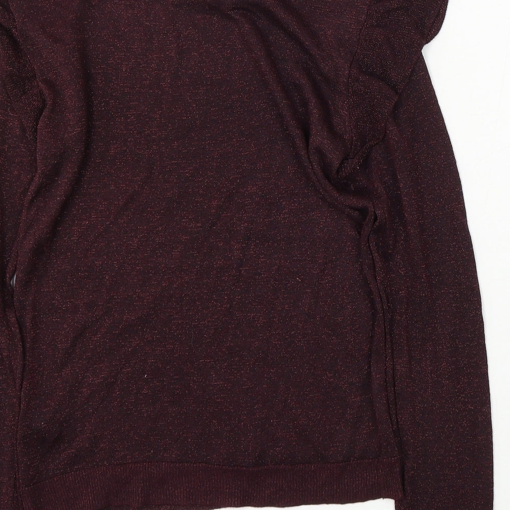 Womens UK Size 6 NEXT Purple Pullover Jumper