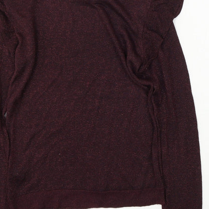 Womens UK Size 6 NEXT Purple Pullover Jumper