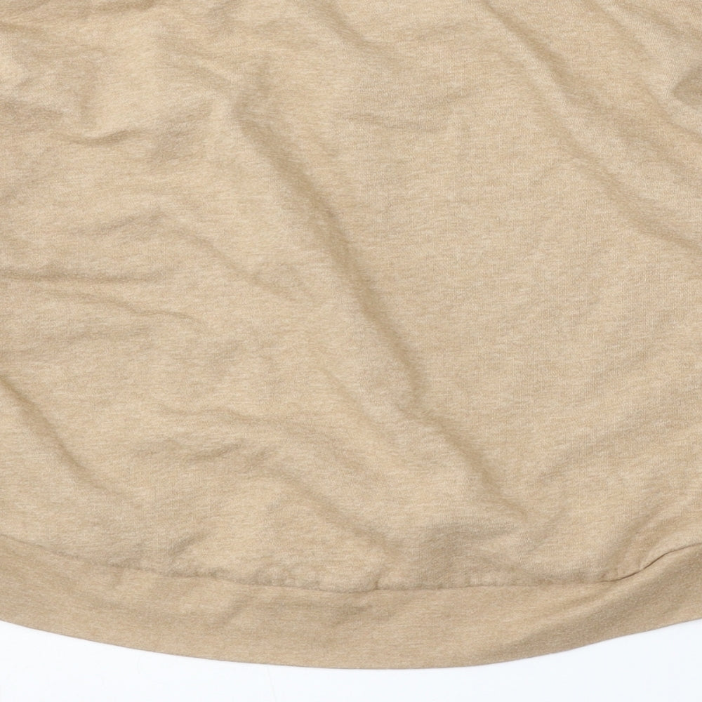 915 Generation Girls Beige Cotton Pullover Sweatshirt Size 10-11 Years