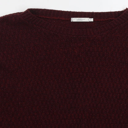 Womens UK Size 12 NEXT Red Pullover Jumper