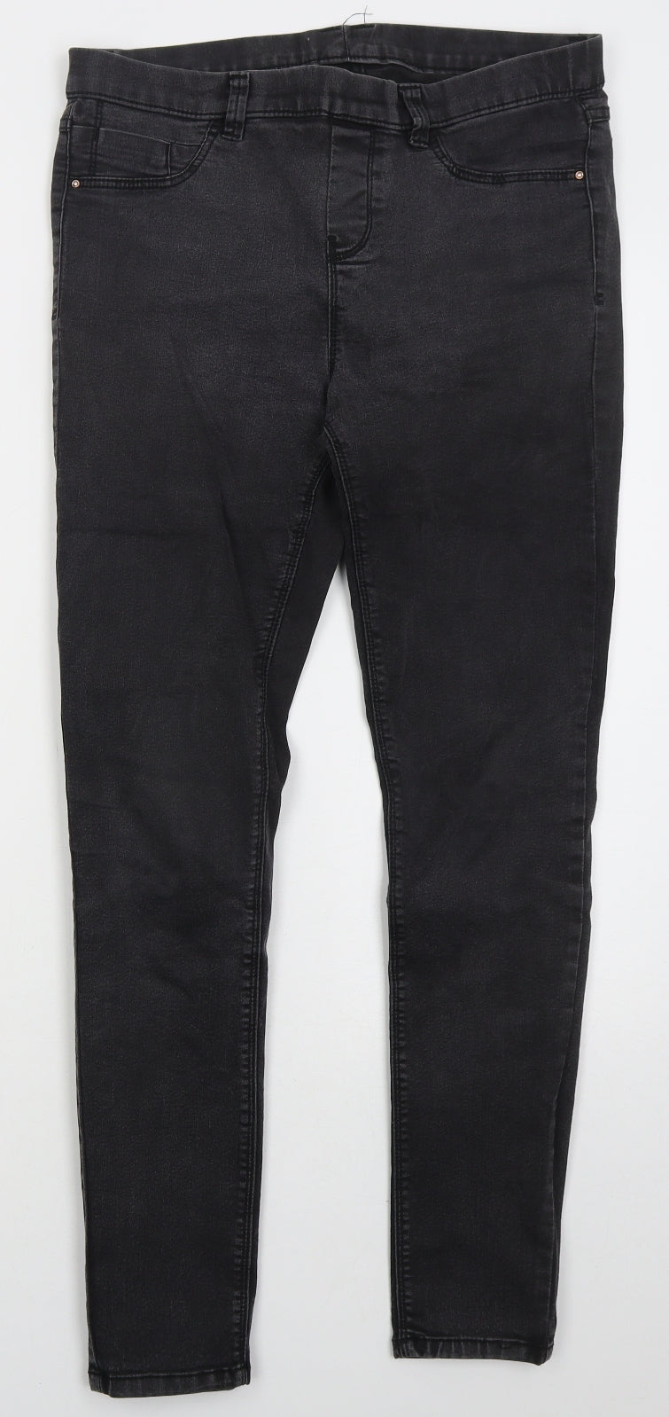 Womens UK Size 31 in Preworn Regular Fit Skinny Grey Jeans