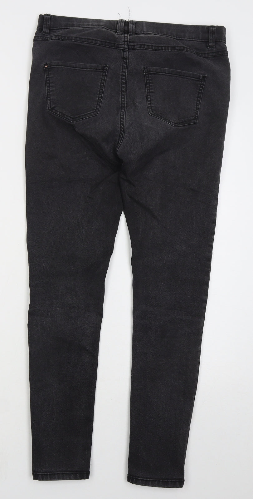 Womens UK Size 31 in Preworn Regular Fit Skinny Grey Jeans