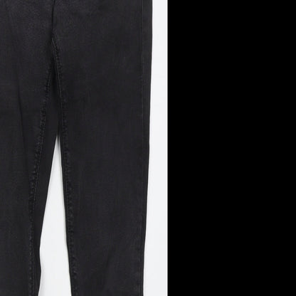 Womens UK Size 31 in Preworn Regular Fit Skinny Grey Jeans
