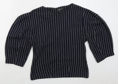 Womens UK Size 10 NEXT Blue Pullover Jumper
