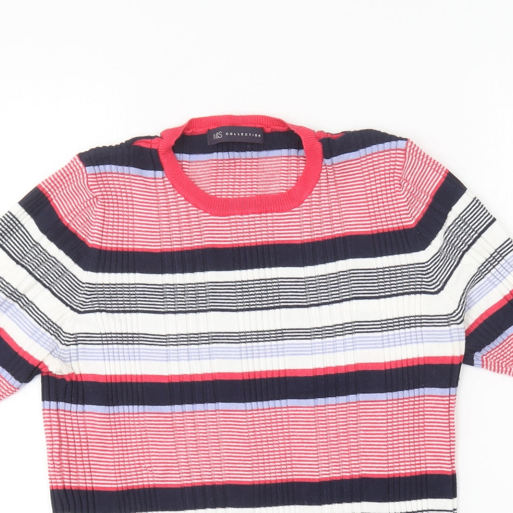 Womens UK Size 14 Marks and Spencer Multicoloured Pullover Jumper