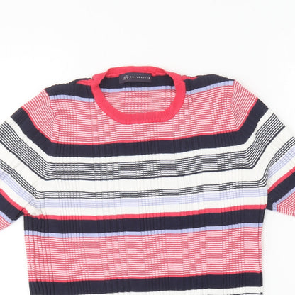 Womens UK Size 14 Marks and Spencer Multicoloured Pullover Jumper