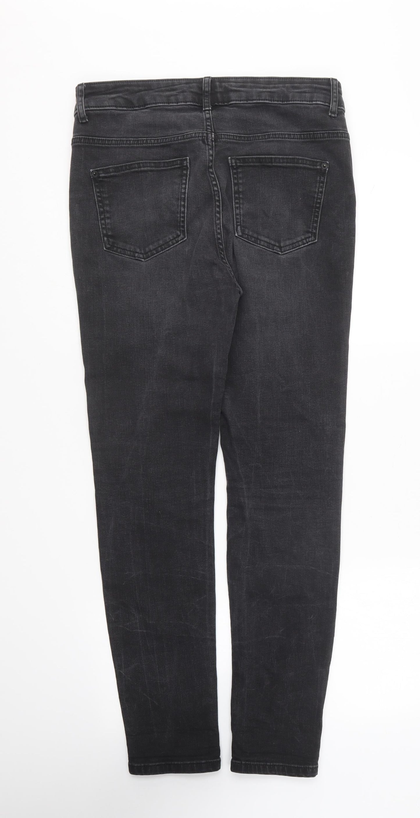 Womens UK Size 12 Marks and Spencer Regular Fit Skinny Black Jeans