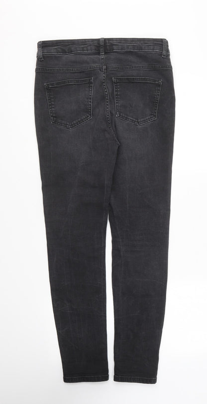 Womens UK Size 12 Marks and Spencer Regular Fit Skinny Black Jeans