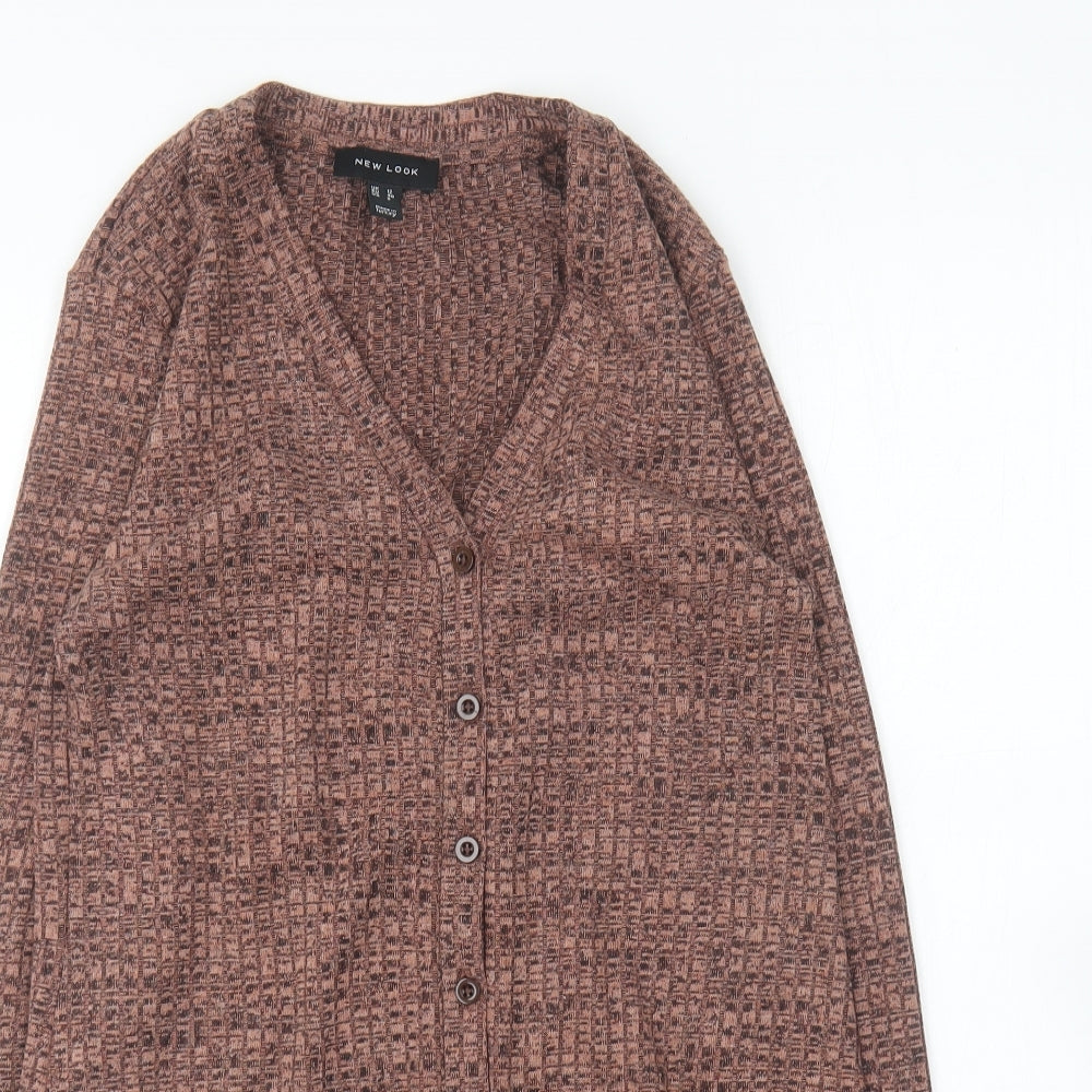 Womens UK Size 12 New Look Brown Pullover Jumper