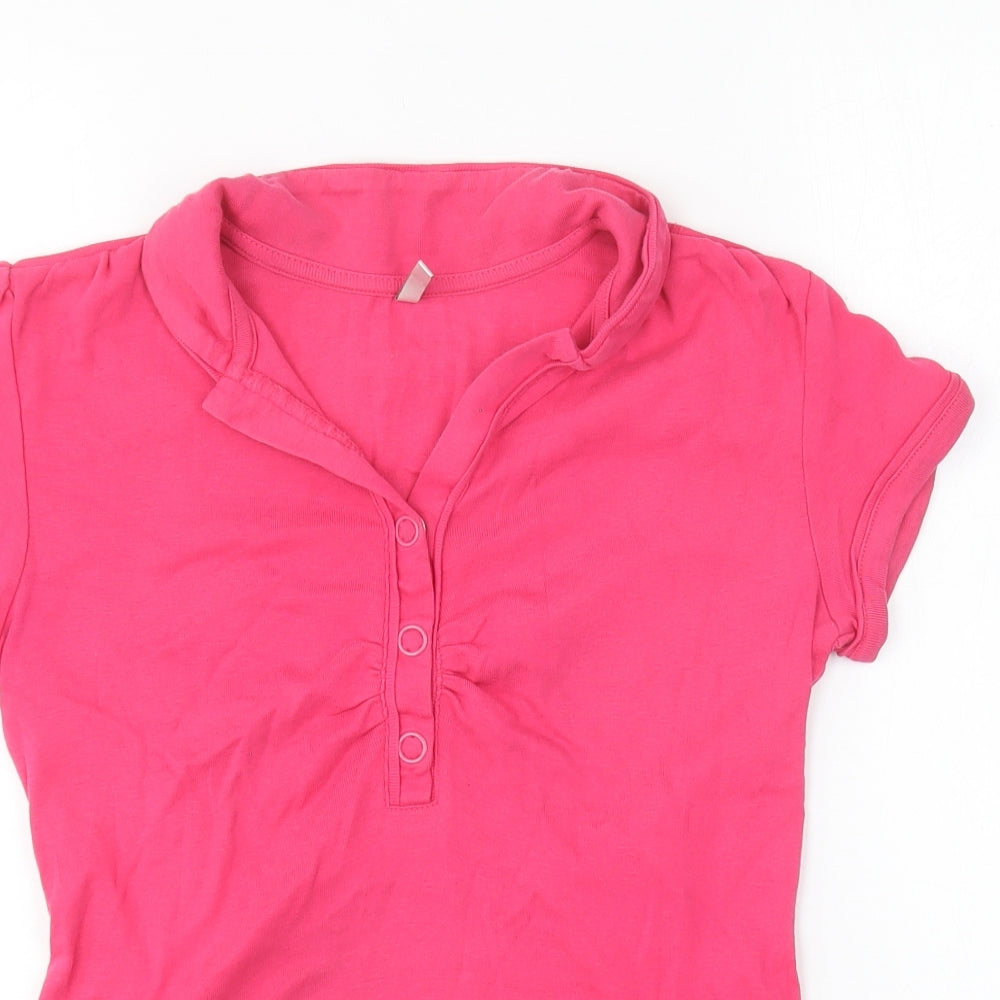 Womens UK Size M Part Two Pink Basic T-Shirt
