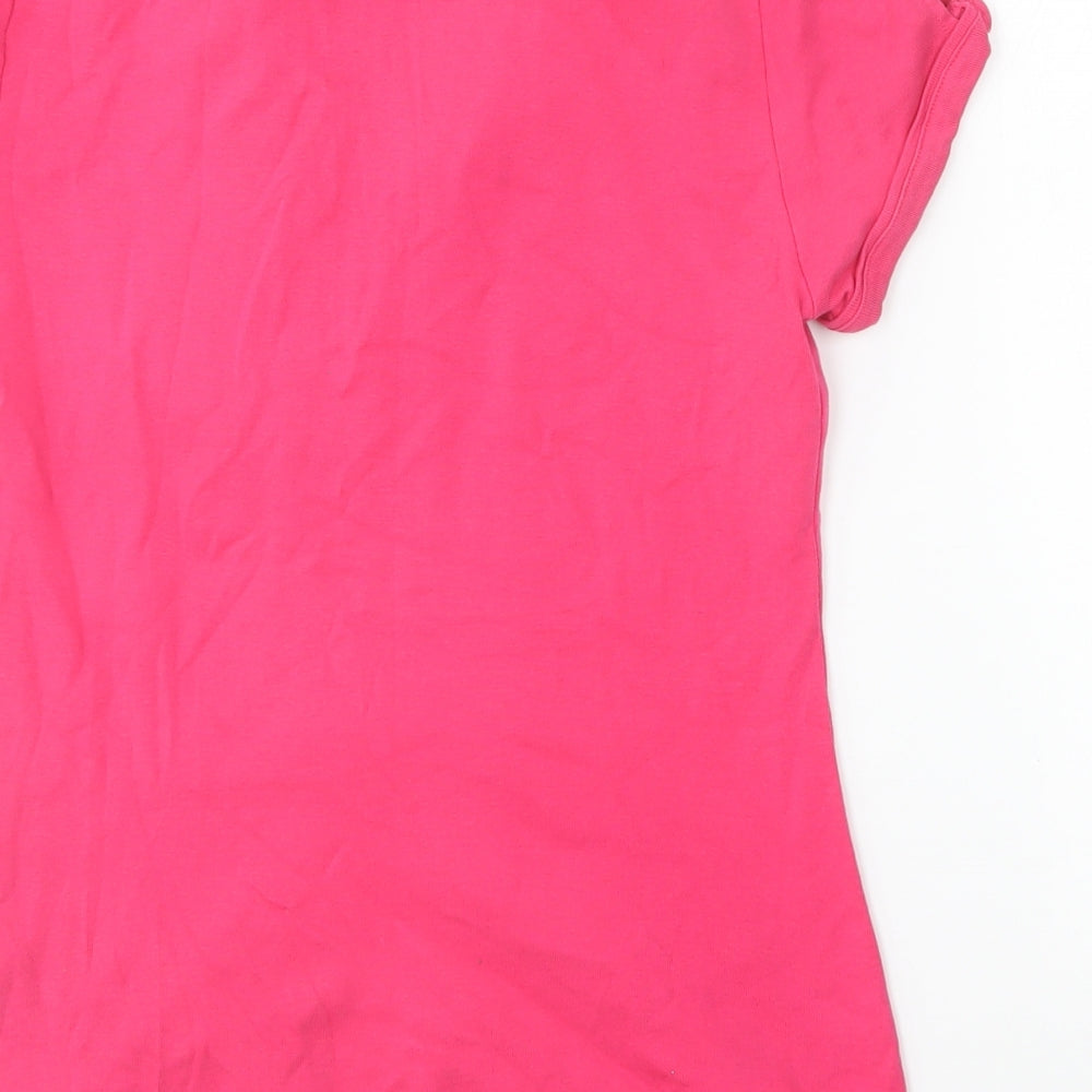 Womens UK Size M Part Two Pink Basic T-Shirt