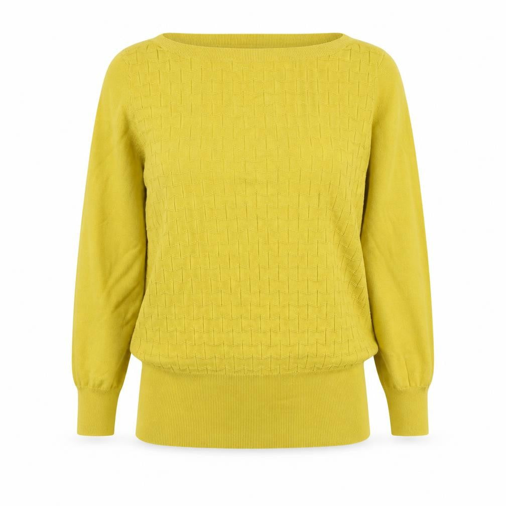 Womens UK Size XS Oasis Yellow Pullover Jumper