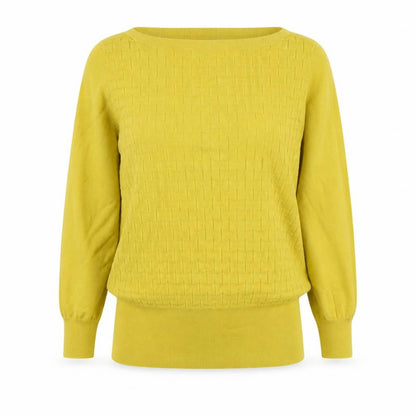 Womens UK Size XS Oasis Yellow Pullover Jumper