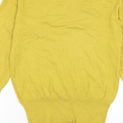 Womens UK Size XS Oasis Yellow Pullover Jumper
