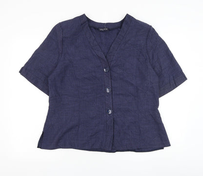 Womens UK Size 18 Saloos Blue Jacket