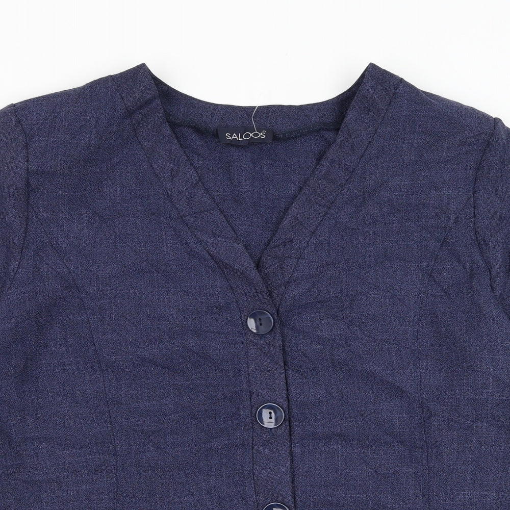 Womens UK Size 18 Saloos Blue Jacket