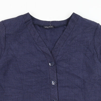 Womens UK Size 18 Saloos Blue Jacket