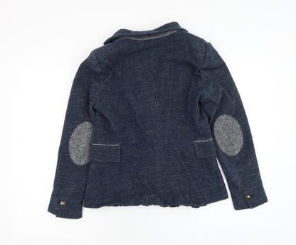 Womens UK Size M Zara Blue Jacket