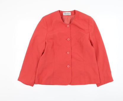 Womens UK Size 12 Slimma Pink Jacket