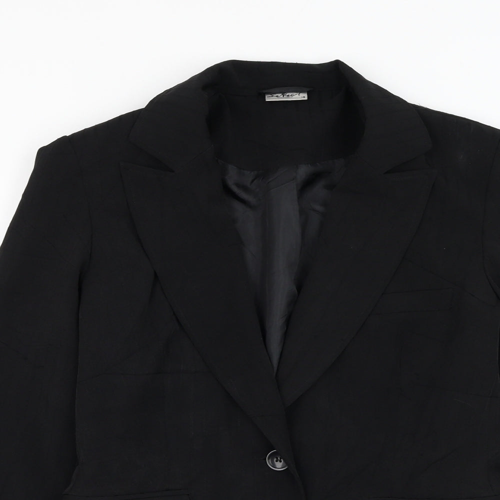 Womens UK Size 12 Select Black Jacket
