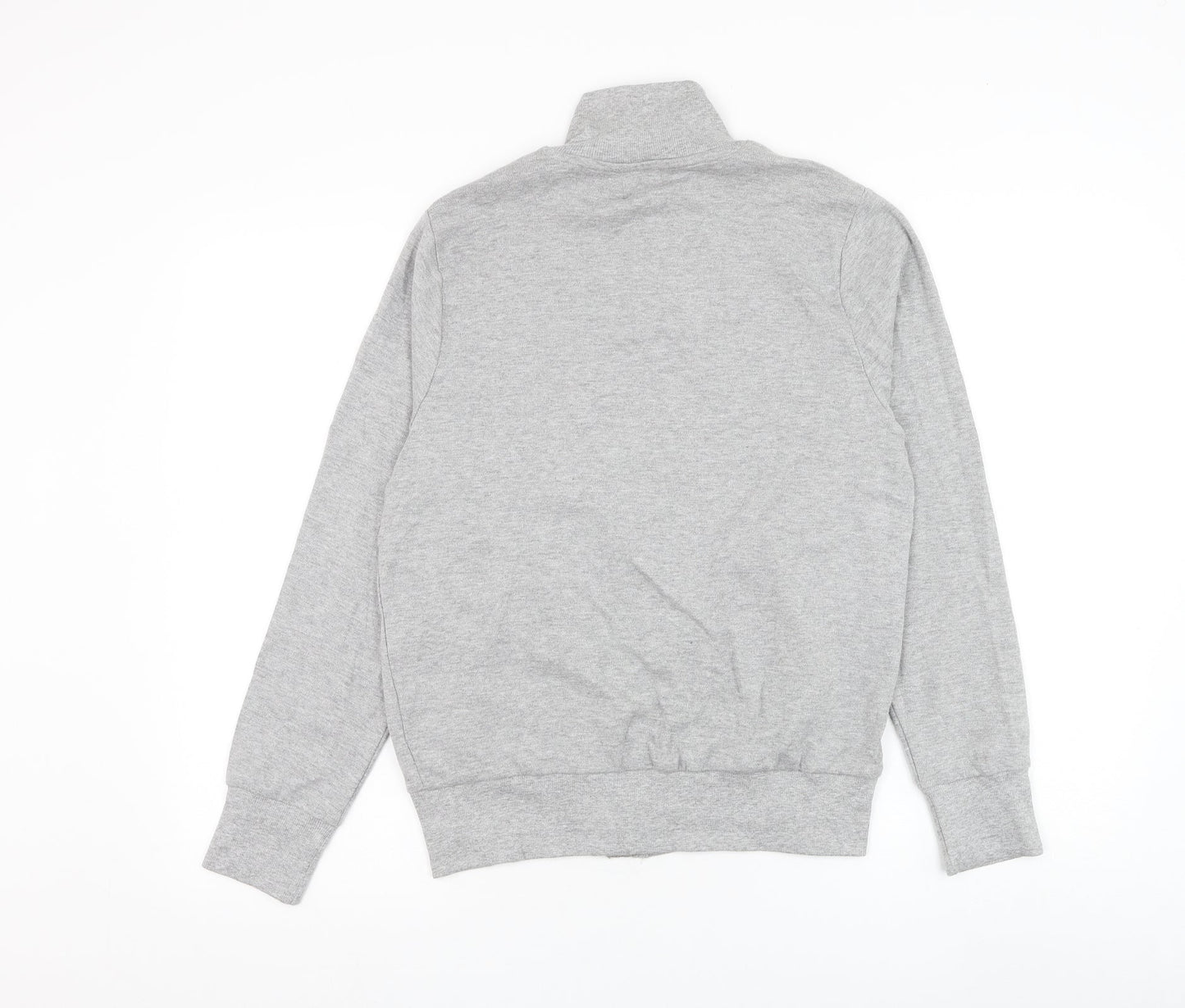Crazy Kids Boys Grey Cotton Full Zip Sweatshirt Size 12 Years Zip
