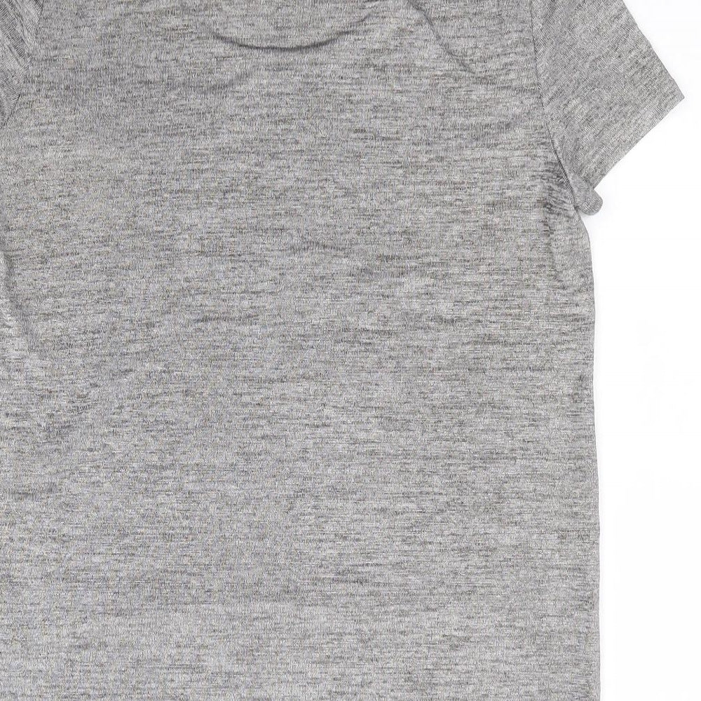 Womens UK Size S Espirit Grey Jersey T-Shirt