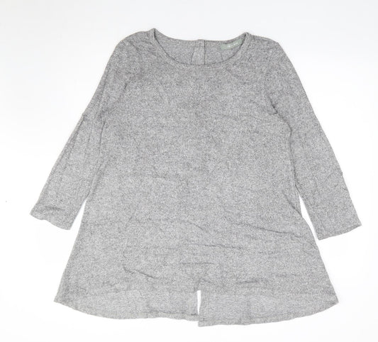 Womens UK Size XL COIN 1804 Grey Tunic Jumper