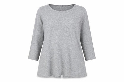 Womens UK Size XL COIN 1804 Grey Tunic Jumper