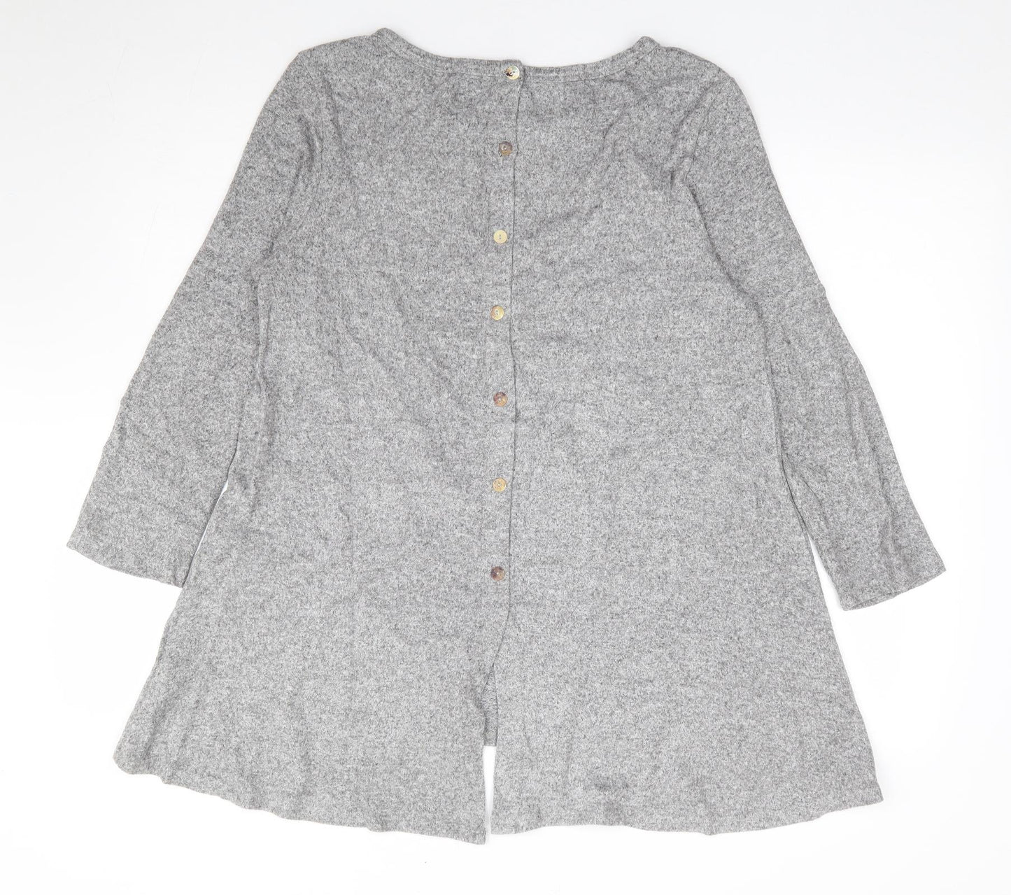Womens UK Size XL COIN 1804 Grey Tunic Jumper