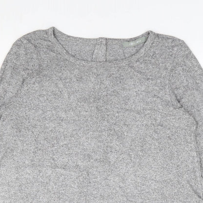 Womens UK Size XL COIN 1804 Grey Tunic Jumper
