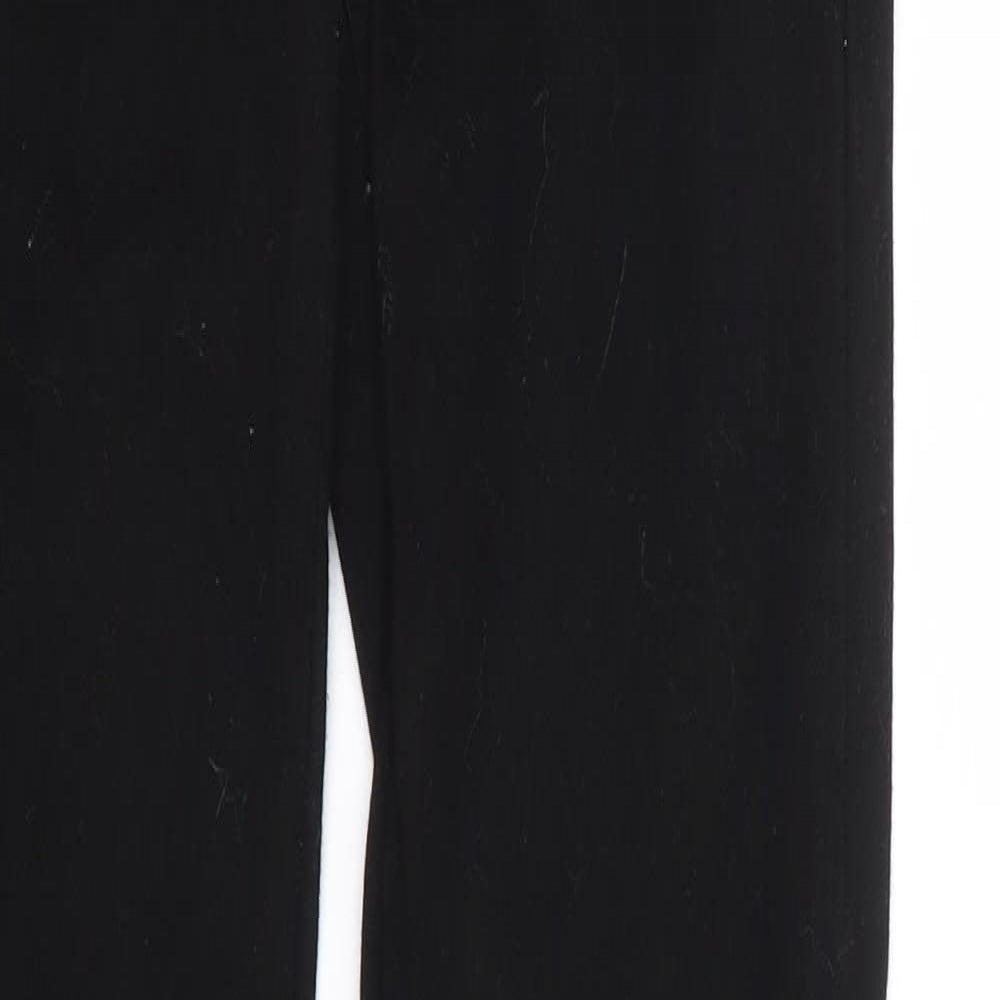 FC Jeans Womens Black Cotton Skinny Jeans Size 6 L32 in Extra-Slim Zip