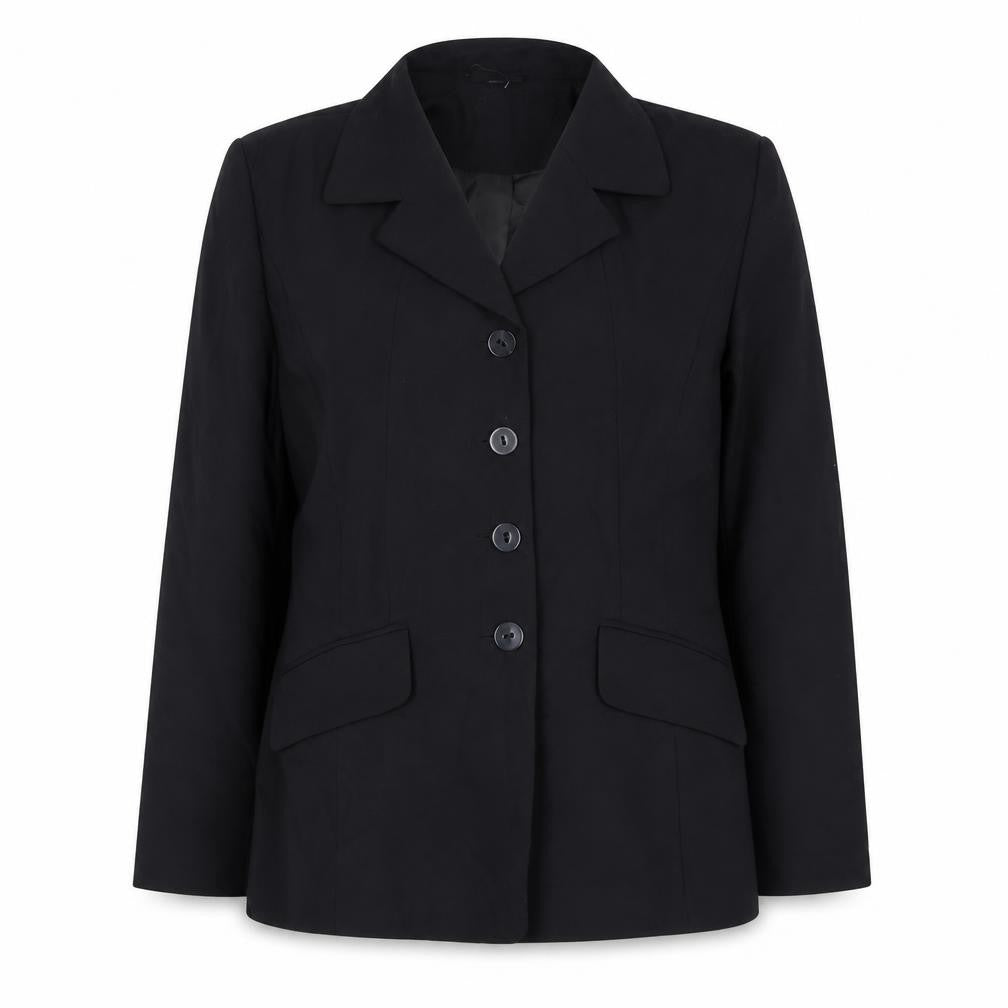 Womens UK Size 12 Berkertex Petites Black Suit Jacket