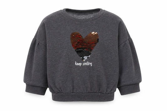 Matalan Boys Grey Cotton Pullover Jumper Size 9-12 Months - Keep smiling